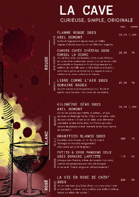 Carte Des Vins